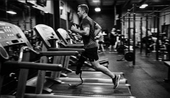 Overlay TT 2.0 shown as a prosthetic fit solution available in 12 sizes for transtibial amputees.